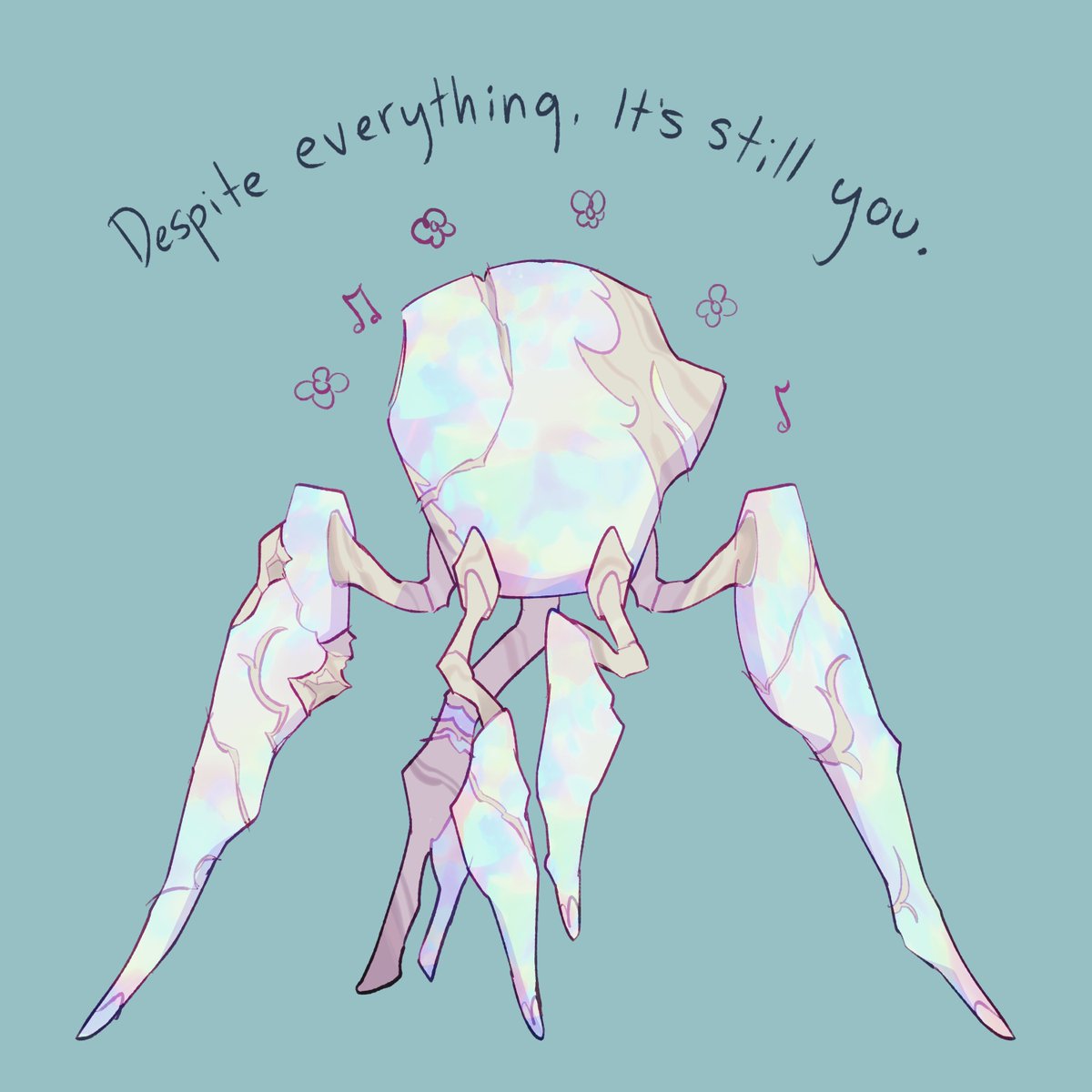 xRyassan's tweet photo. Despite everything, it's still you 🩵💜🩷

(AKA Novae gets a little fucked up canonically, but it's okay 🩷 yay 🩵)
 #eridianoc #projecthailmary #phm https://t.co/DUZGyXYi2n