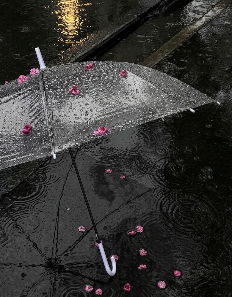 spooky_nature's tweet photo. seeing raindrops through an umbrella😌 https://t.co/fEEQljVW1g