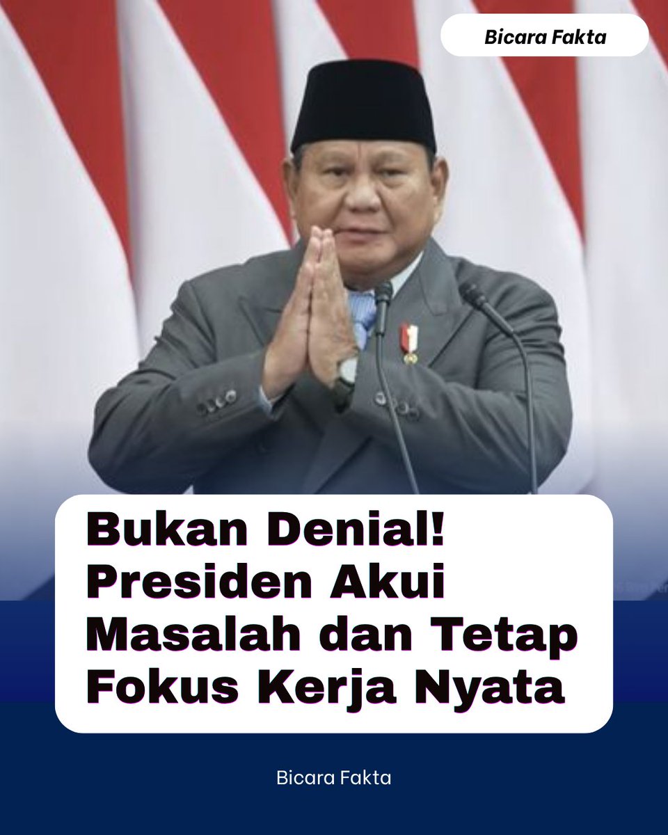 tak_gendon9's tweet photo. Publik menunggu kejujuran, dan Presiden menyampaikannya.
Capaian ada, tantangan juga ada.
Yang penting: komitmen terus memperbaiki dan menyelesaikan persoalan rakyat.

#jagaindonesia #kamibersamapresiden #PemimpinJujur #RakyatDidengar #KerjaNyataPemerintah https://t.co/NlGB5NpeoM