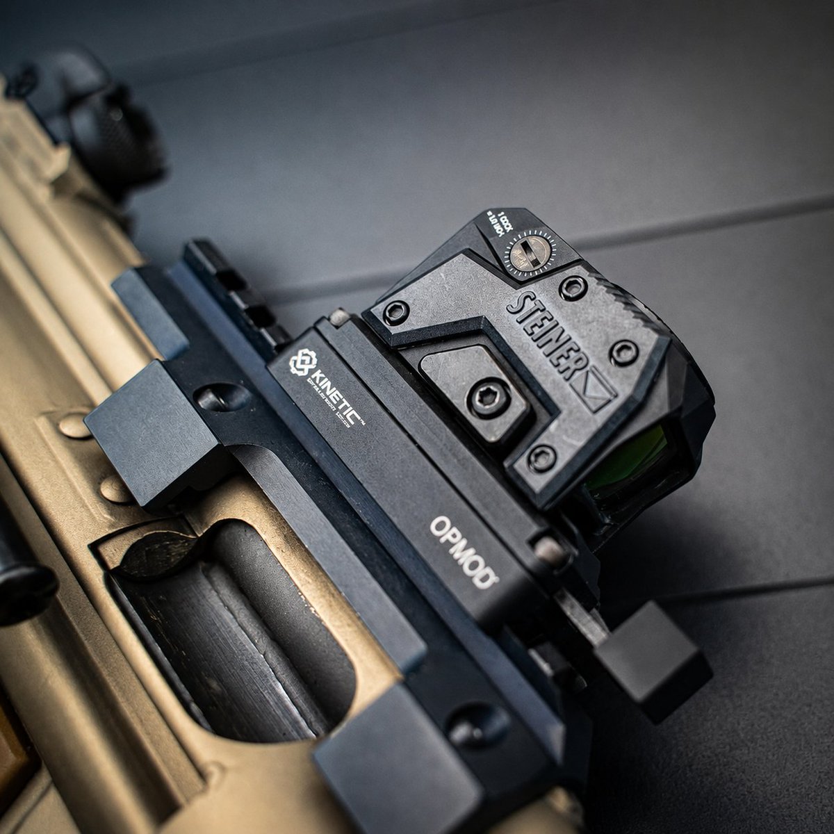 OpticsPlanet's tweet photo. .@ottercreeklabs Milkman
@SteinerOpticsUS MPS 2.0
@KineticDevGroup OPMOD mount
parishoptics PVS-31

📷 @ArsenalAlabama https://t.co/ZKgTBb1Jf6