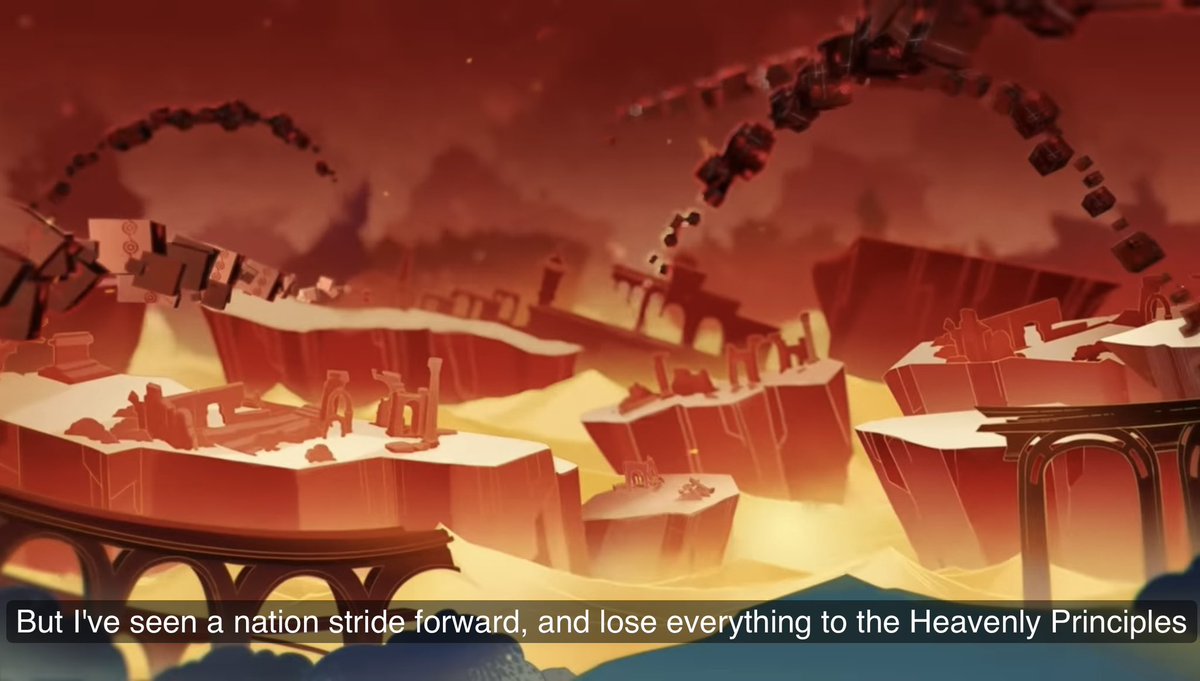 EimikoPosts's tweet photo. Inazuma is the land of eternity which makes it more likely to progress and develop and that was raiden's FEAR hence why she tried to make it unchanging and unmoving eternity https://t.co/7slnsMod9L