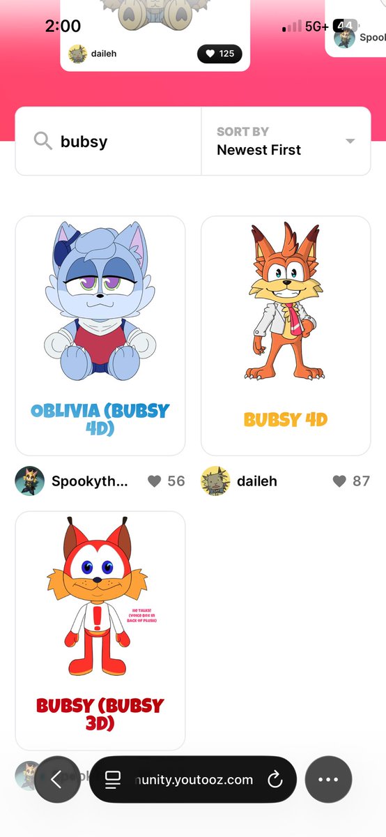 BeneneTheBanana's tweet photo. Reminder to Bubsy fans there are still Youtooz community designs to vote on if you want more Bubsy merch https://t.co/vDqsr8XCsx