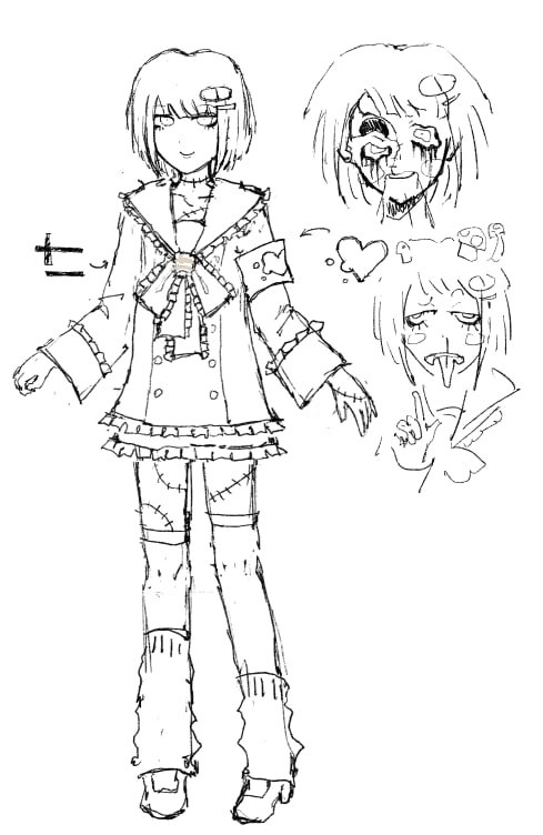 OlegOma's tweet photo. my baby's #danganronpa #oc https://t.co/o69oMouTwa