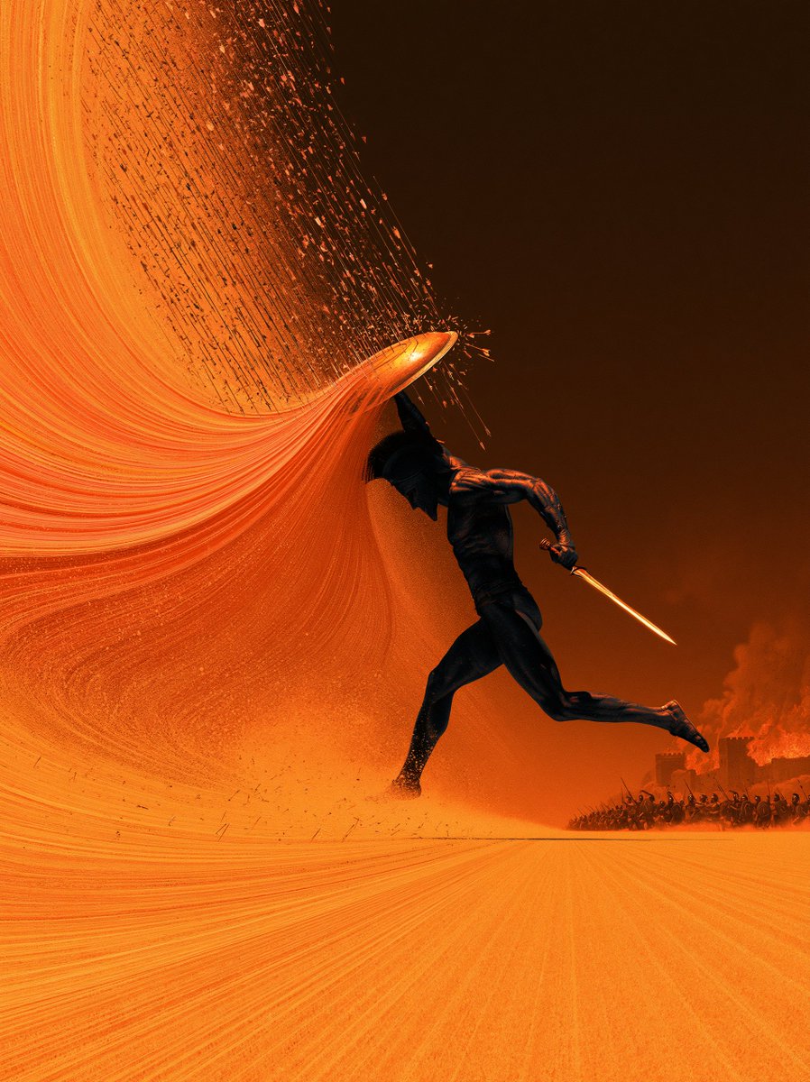 craftian_keskin's tweet photo. Trojan War. 

Achilles sprinting, chariots clashing.

The Odyssey https://t.co/bbaqOnNUzg