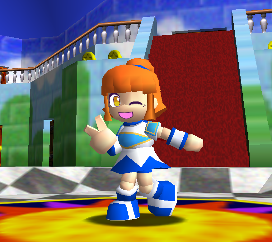 VioletSM64's tweet photo. The apprentice mage has stumbled into the low poly world of the Mushroom Kingdom! Arle Nadja from the Puyo Puyo series is now playable in SM64 Coop Deluxe!

Download Link in comments:
#SM64 #PuyoPuyo https://t.co/WN2u5uFpLt