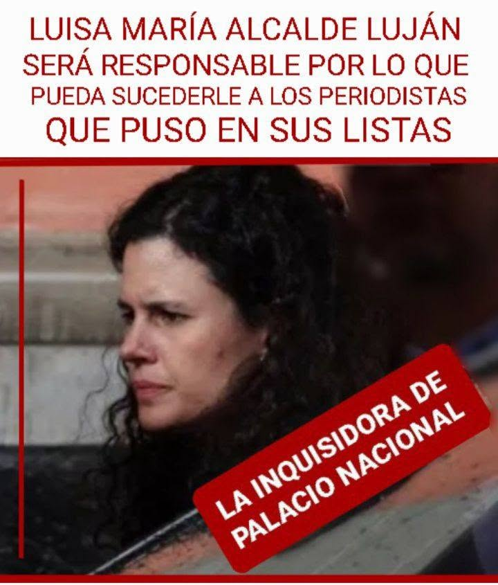 jose_anbriz's tweet photo. CONFIANZA NACIONAL CIUDADANA
Luisa María Alcalde Luján la inquisidora de Palacio Nacional.
Lo que hizo Luisa María Alcalde no es derecho de réplica, no es combate a la desinformación. 
Es lo que es: una lista negra. 
Una exhibición autoritaria. 
Un acto de intimidación desde el poder del Estado.
La Consejera Jurídica de la Presidencia se paró en la mañanera, con todo el aparato del Estado detrás, para exponer nombres, medios y periodistas que incomodan a la 4T. Eso no se llama informar. 
Se llama señalar. 
Se llama marcar. 
Se llama convertirlo en objetivo, en el blanco de las críticas,  ataques y presiones
a quien se atreve a criticar al narcogobierno y narcopolíticos de Morena y la 4t.
¿Con qué autoridad moral lo hace esta fulanita? Luisa María Alcalde que nunca ha ganado una elección, que vive de ser la heredera política del obradorismo, ahora se erige como juez de la verdad. 
Ella decide qué es falso, qué es campaña, qué es desinformación. 
Y al que no le gusta su verdad oficial, lo exhibe en una pantalla de Palacio Nacional como en los viejos tiempos del priismo más rancio.
Dijo que no era para atacar a periodistas ni medios. 
¡Mentira! Para eso no necesitas proyectar logos, nombres y cuentas en cadena nacional. 
Si fuera un ejercicio jurídico, lo mandas al medio. 
Si es venganza política, lo exhibes en la mañanera para que tus hordas digitales hagan el trabajo sucio.
Esto es el "Quién es quién en las mentiras" recargado, pero más cínico y más peligroso. Porque no lo hace un vocero, lo hace la "Consejera Jurídica". 
La abogada de la Presidencia usando el poder del Estado no para defender la Constitución, sino para perseguir críticos.
Hoy son listas de periodistas. 
Ayer fueron los lineamientos de las audiencias con los que quería sancionar hasta con el 1% de los ingresos a medios incómodos.  
Mañana será censura abierta. 
Es el mismo manual: primero los exhibes, luego los asfixias, luego los callas.
Luisa María Alcalde no está defendiendo el derecho de réplica. 
Está pervirtiendo. 
El derecho de réplica es de los ciudadanos frente al poder, no del poder frente a los ciudadanos. 
El gobierno tiene 200 medios públicos, todas las mañaneras, todo el presupuesto para spots. 
¿De qué réplica habla? Habla de venganza.
Lo que vimos con esas listas es de una bajeza institucional imperdonable. 
Una funcionaria que debería garantizar el Estado de Derecho, convierte Palacio Nacional en un paredón mediático.
Estas listas pone en riesgo la integridad física de periodistas y no es una exageración, es el patrón que ya conocemos en México.
Poner nombres de periodistas y medios de comunicación en la pantalla de Palacio Nacional, con el sello de Presidencia y con la narrativa de "mentiroso" o "enemigo de la 4T", sí pone en riesgo su integridad.
Los últimos 6 años han asesinado a más de 60 periodistas y comunicadores en México en posible relación con su labor informativa.
La ONU y la CIDH han documentado que el señalamiento desde el poder es el primer eslabón de la cadena de agresión. 
Primero te exhiben en la mañanera, luego te llega el acoso digital, luego las amenazas, luego el golpe.
La mañanera no es una conferencia cualquiera. 
Es una orden de ataque y lo replica un ejército de bots, troles y diputados de Morena que se encargan de hacer doxing y nunca hay consecuencias. 
¿Qué mensaje manda? Que señalar periodistas, acosar o incluso matarlos sale gratis.
Cuando el poder que te debe proteger es el mismo que te exhibe como enemigo público, te deja completamente indefenso frente al crimen organizado y frente a fanáticos.