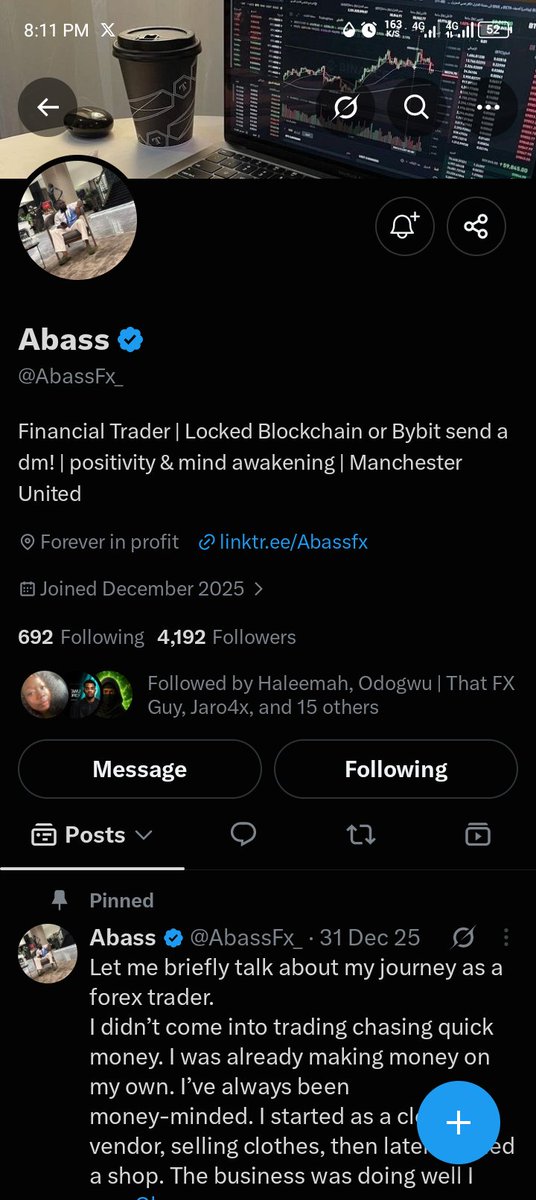 ope_ye_m's tweet photo. @iamtolufx @Akindamolafx @AbassFx_ @hendrayhorc Done has instructed boss 🙏
You no go lack anything in life amen 🙏 
@iamtolufx 
9039258116 opay https://t.co/SqH0Yyvgjo