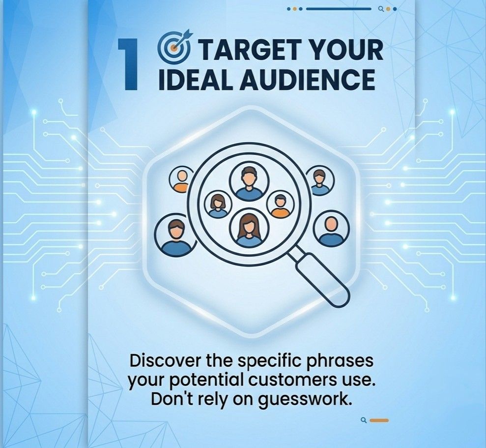 tabinmrt26's tweet photo. Here is why "Keyword Research" essential for your business:
1️⃣ Target Ideal Audience
2️⃣ Reveal Market Trends
3️⃣ Improve Keyword Listing
4️⃣ Create Value-Driven Content
#KeywordResearch #SEOTips #SEOStrategy #DigitalMarketing #OrganicTraffic #SEOExpert #tabinwebseo #TabinWebSeo https://t.co/mtyokkopqZ