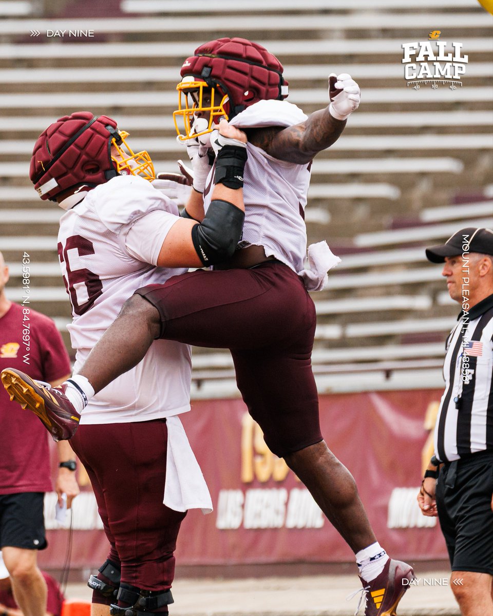CMU_Football's tweet photo. Always Working.

#FireUpChips https://t.co/dFfAHtmVG0