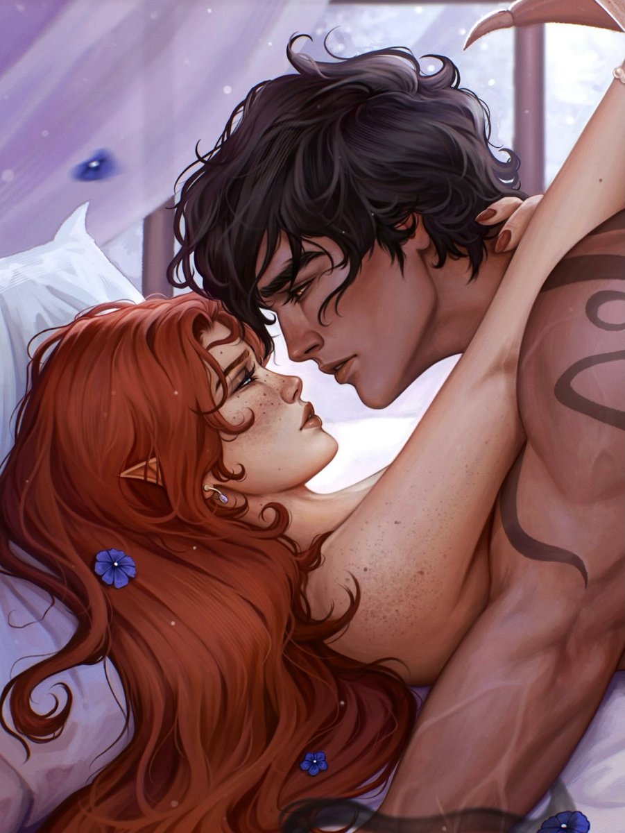 woirsluit's tweet photo. Gwynriel: Ribbons Undone 💙

commissioned by: smahesh.bookish and amandapearls_     / 🎨art: dmonyartt https://t.co/pbWOEE0V6u