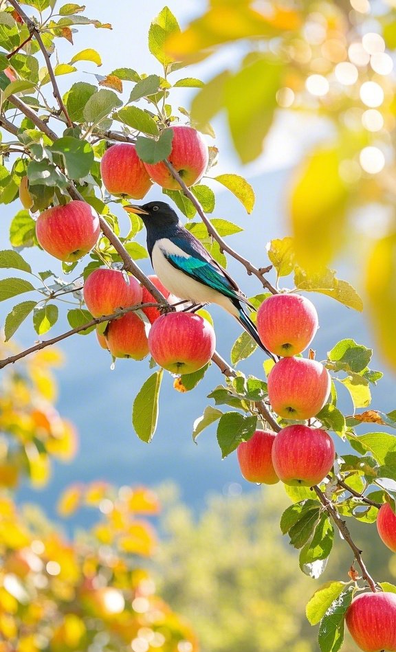 Tttpou1's tweet photo. Golden autumn breeze + crisp apples = perfect Friday vibes! https://t.co/gPN7ncVa1q