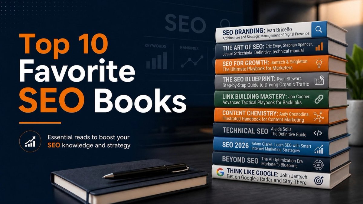 eventsfloridam's tweet photo. Top 10 Best Books on SEO https://t.co/cpjdrY5HOa @eventsfloridam https://t.co/9UAl8T3pLW