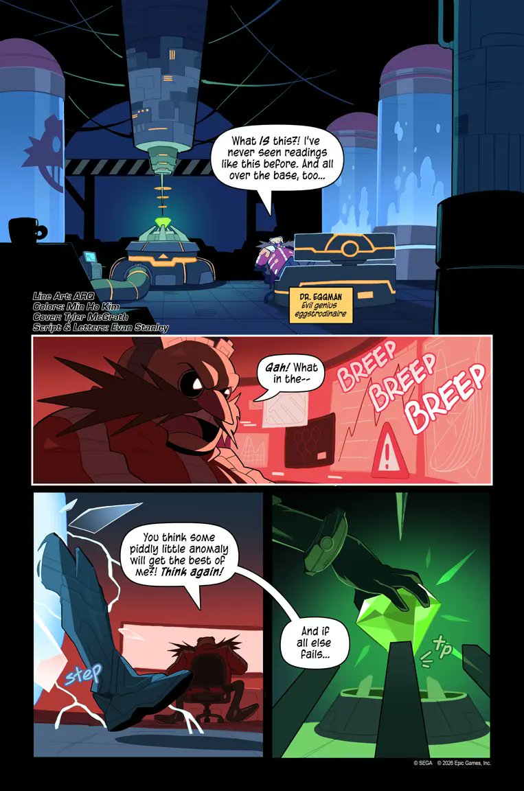 HYPEX's tweet photo. FULL SONIC x FORTNITE COMIC BOOK (HD)

THEAD 🧵 (PAGES 1-3) https://t.co/fvAlyEV4OX