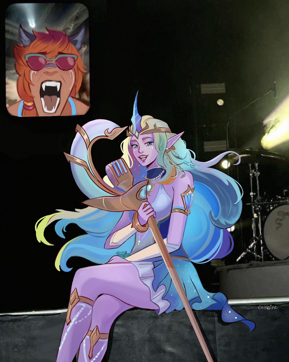 Casdainee's tweet photo. ocean song soraka 🎵 https://t.co/NElul28yRc