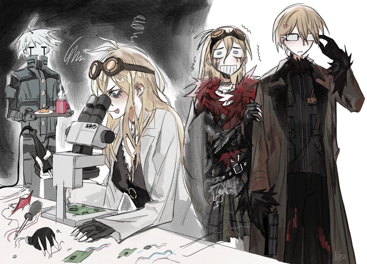 dltlilpz's tweet photo. Miu and Byakuya from UDT AU https://t.co/ok7Ln4KftO