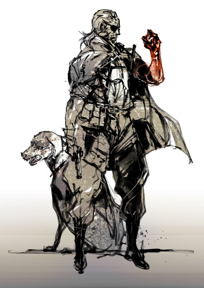 MetalGear_QWC's tweet photo. Metal Gear Solid V: The Phantom Pain (2015)
Art by Yoji Shinkawa https://t.co/JLNqihQ0Dm