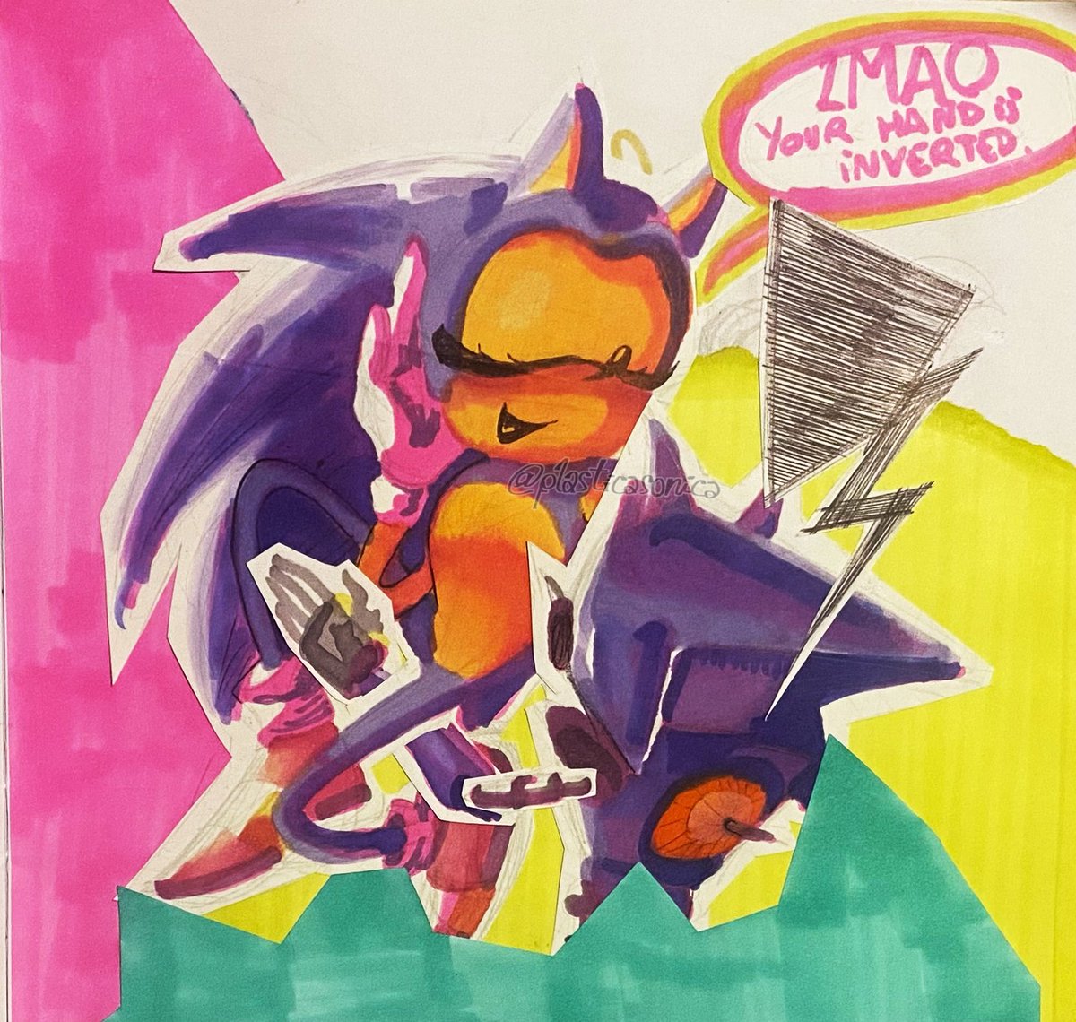 plasticasonica's tweet photo. Sonic looks so stupid, but that’s no surprise 
#metonic https://t.co/KRoa7chN3K