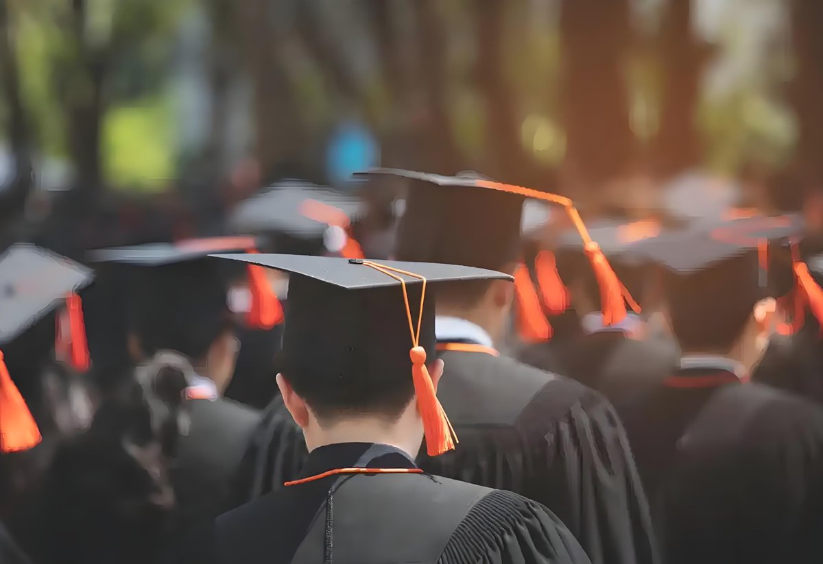 TuffyHopkins's tweet photo. [Cap thrown high, diploma in hand—this chapter ends, but the adventures beyond start now. Congrats, Class of 2024!]， https://t.co/Lfe9BxlX8H