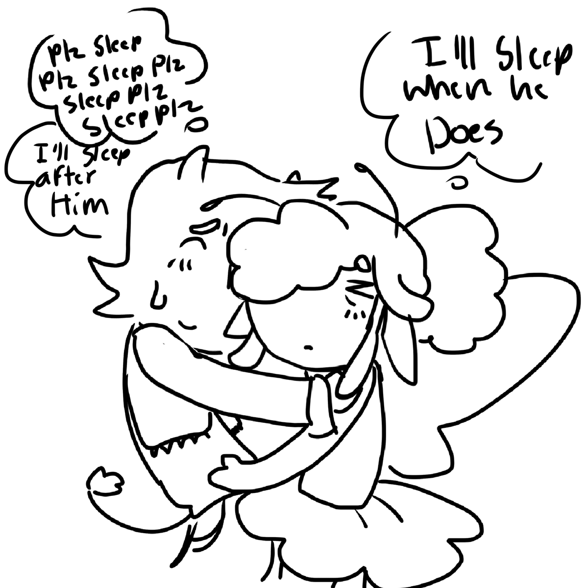 MrButterfly_art's tweet photo. //- blellow art dump, 2 are self inserts for my friends and the other two are just blellow 

#deltarune #blellow https://t.co/j6VNONNPEw
