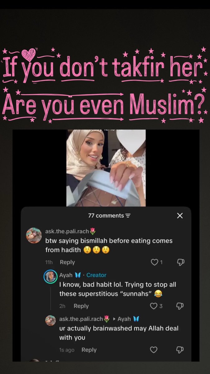akhi__ex's tweet photo. Kuffar influencers cosplaying hijab https://t.co/VfMIkPTJUh