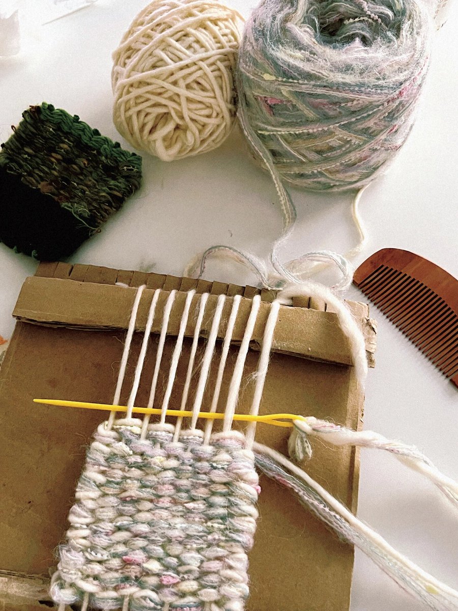atdaat3's tweet photo. Crafting my very own woven fabric coaster set this weekend! Simple, cozy, and way better than store-bought ones  Perfect for morning coffee and midday tea! https://t.co/C29ovg5IDs