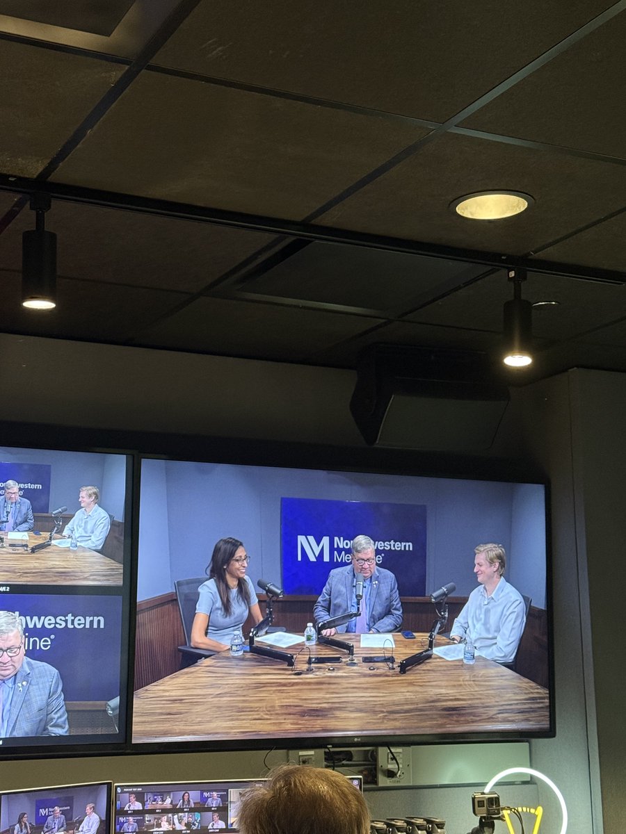 NM_Rheumatology's tweet photo. Eric M. Ruderman, MD (@JointMD), moderated a conversation with Anisha B. Dua, MD, MPH (@anisha_dua), and Brian D. Jaros, MD (@Dr_Brian_MD),  about the @NorthwesternMed #Vasculitis Center. 

The upcoming #BetterEdge #podcast episode will also cover #ClinicalTrials, new treatment guidelines and the growth of the program and research at #NorthwesternMedicine.
 
Find past episodes here: https://t.co/TrFwkoMJo3