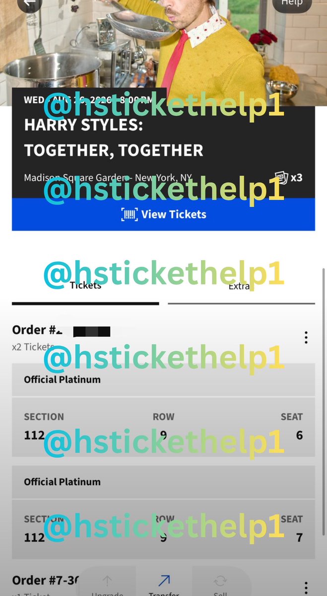 hstickethelp1's tweet photo. Harry Styles’ Together, Together Tour- NYC🗽
- August 26th
- 2 tickets
- Sec 112, Row 9, Seats 6-7
- $477.01 each, $954.02 total (price verified)
- PayPal G&amp;S

Fill out the form below if interested!!!
https://t.co/wncNO87kUa https://t.co/5ndsbpUShG