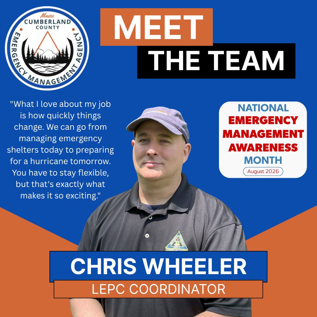 ccemaready's tweet photo. Introducing Chris Wheeler, our Local Emergency Planning Committee (LEPC) Liaison! https://t.co/QPRu7NK0SJ