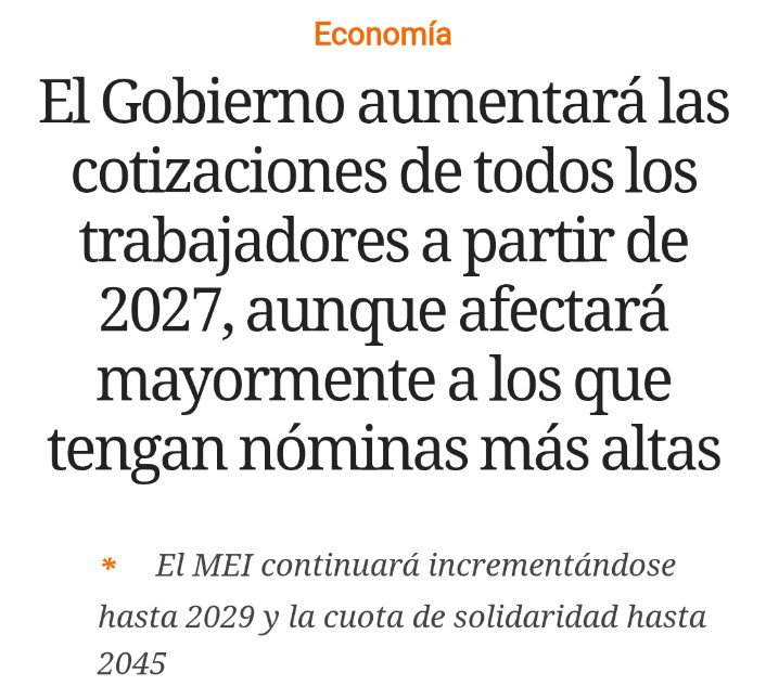 DavidGalanBolsa's tweet photo. 🤫¡Ves como el sistema de pensiones quebrado si era sostenible, siempre y cuando metas varios impuestos o cotizaciones extra y retrases la edad de jubilación constantementeeeee! 👇👇 https://t.co/0warmimD5p