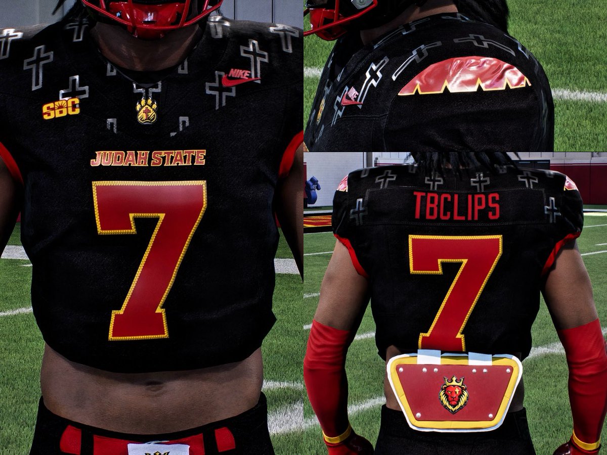 cfbTBclips's tweet photo. Judah State University Lions!
Rock Hill, South Carolina 
ID: tbclips
@EASPORTSCollege https://t.co/mSFYYdYAdg