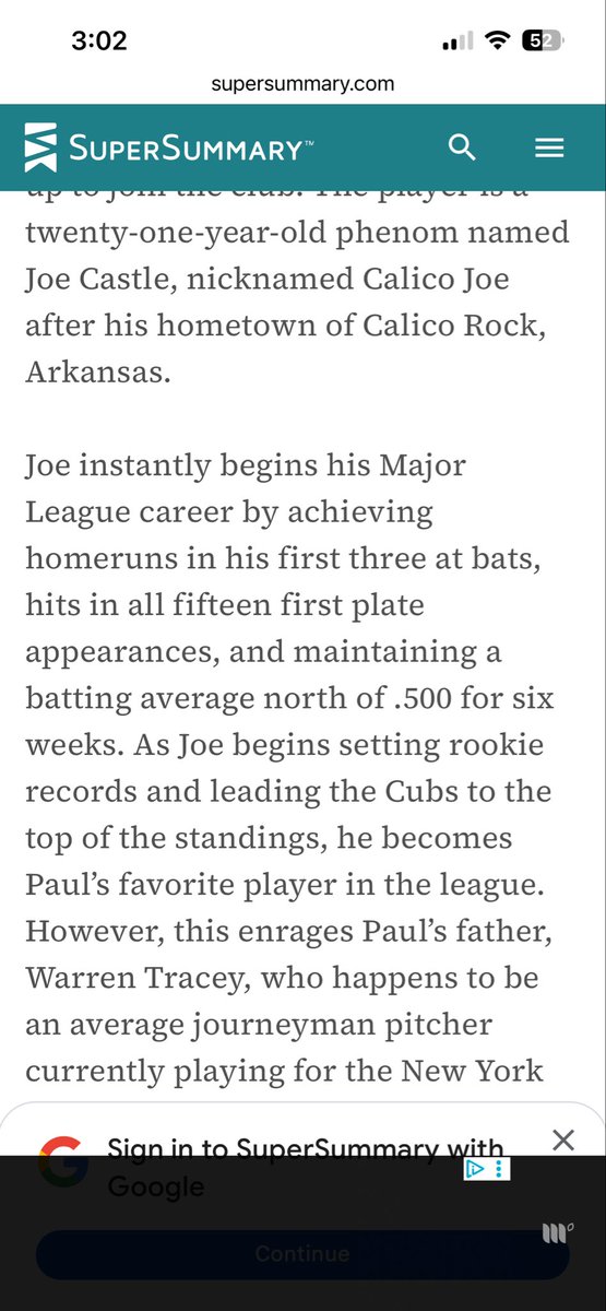 Jimmy_V13's tweet photo. @BNightengale Literally the opening from Calico Joe https://t.co/YAobUNpqnV