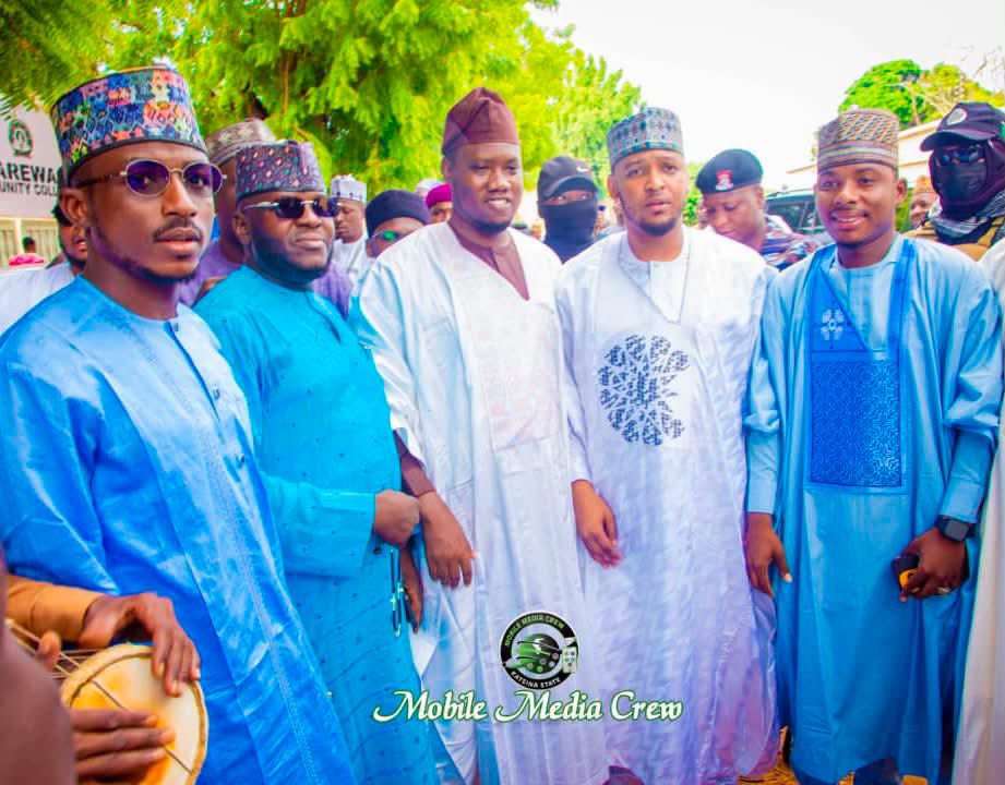MSIngawa's tweet photo. WEDDING GUEST

Earlier today, I attended the wedding fatiha of the Executive Chairman of Katsina LG, Hon Isah Miqdad, @Miqdad_Jnr for the second time in 4 years (2 ⭐️ ⭐️ General). 

Congratulations Chairman. https://t.co/hPjrovcZI9