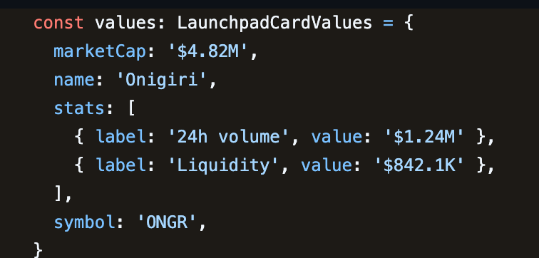 SgtWingflapper's tweet photo. Sushiswap has a test token called Onigiri with the market cap literally set to $4.82M.

This should be the https://t.co/owxrw0Bjx0 runner.

0x0817b4bae4d153126405c2995cb94afa5987bc48 https://t.co/bJKzzO2u7r