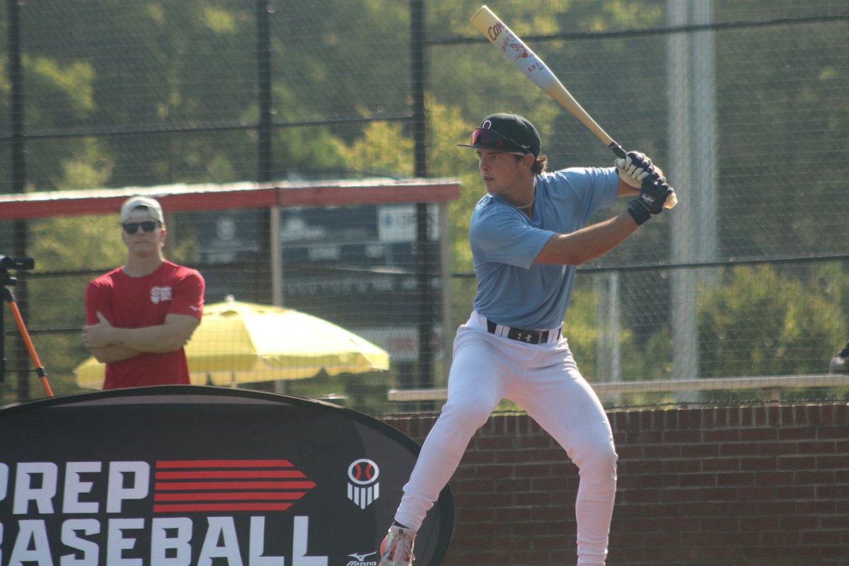 PrepBaseballNC's tweet photo. Workout flicks from Tobacco Road State Games batting practice ๐ธ๐ธ solid numbers from all six teams as we head into gameplay. Stay tuned ๐ #TRSG #PrepBaseballStateGames โพ๏ธ๐บ๐ธ๐ฃ๏ธ https://t.co/kA8MBPkOZC