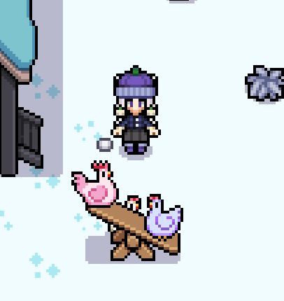 rie__xo's tweet photo. Pastel chickens!

#FieldsofMistria https://t.co/KwXZ7xPAwy
