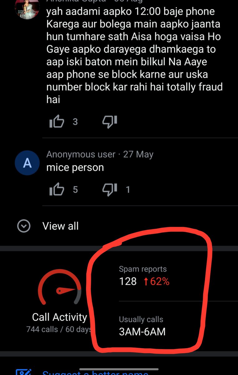 NB_Unfiltered's tweet photo. @MPPoliceDeptt @mpcyberpolice  this unknown person called me at midnight,and started talking vulgar, when I checked on Truecaller I found his repeated misconduct. Please take the necessary action. https://t.co/xGfAaQeyZ2