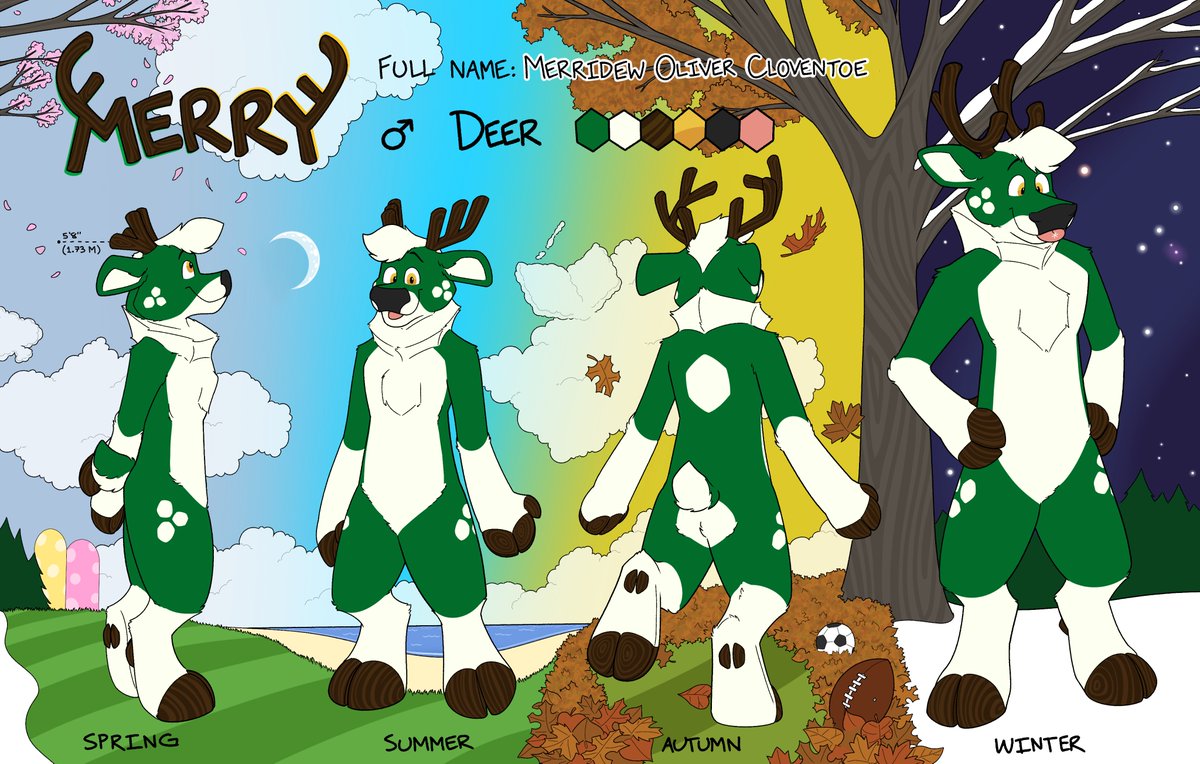 uncerfvert's tweet photo. New ref sheet time!

The green derb is very pleased to meet you (again) https://t.co/f5isl4if4S