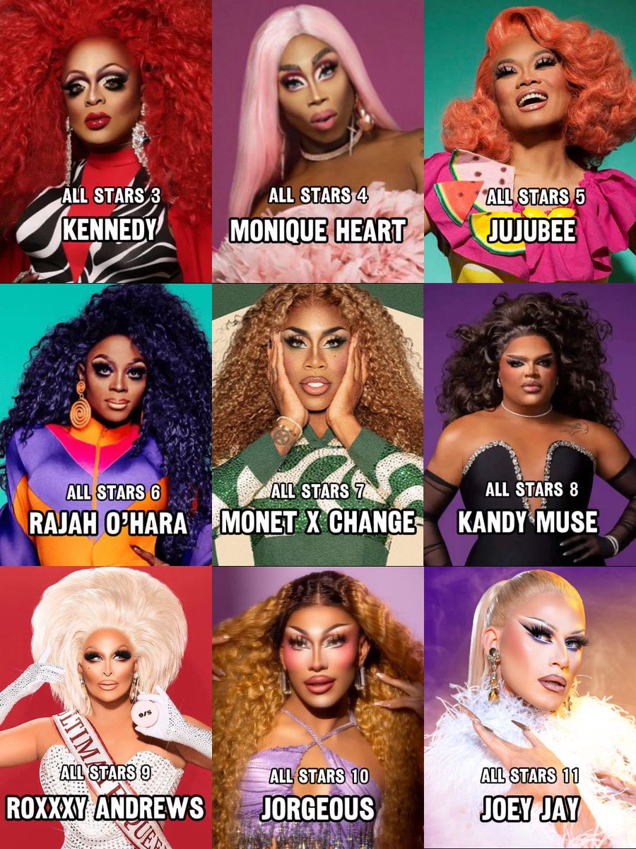 joelxver's tweet photo. What if the runners-up from every All Stars season were the winners? 

#DragRace https://t.co/vcIkh07C05
