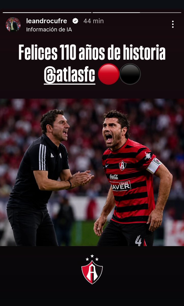 JMBarb09's tweet photo. Mensaje del Capi Cufré 🔴⚫🇦🇷

Le debemos mucho a Leandro, su liderazgo nos sacó de una de las peores crisis de la institución y nos salvaron del descenso. https://t.co/ywS34E7kkU