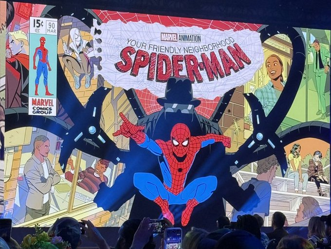 Multi_comic's tweet photo. Primer vistazo a la segunda temporada de 'YOUR FRIENDLY NEIGHBORHOOD SPIDER-MAN'!!! 🔥 https://t.co/EArFGH0euD