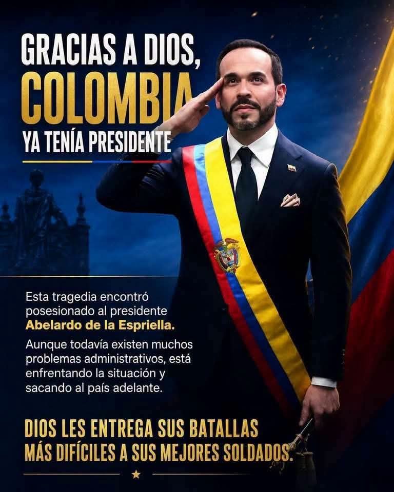 mauriciomatri's tweet photo. DIOS BENDIGA A COLOMBIA 🙏 https://t.co/YRloBO1q01