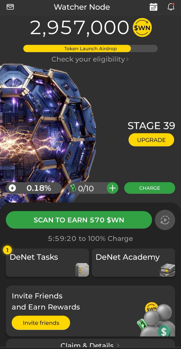 MSHAHID402's tweet photo. Hello Everyone!
I'm running my Watcher Node with @DeNetPro to help strengthen decentralized storage and contribute to a more secure Web3 ecosystem. Proud to be part of the network! 🚀

#WatchersEverywhere https://t.co/R4NeS9nuQD
