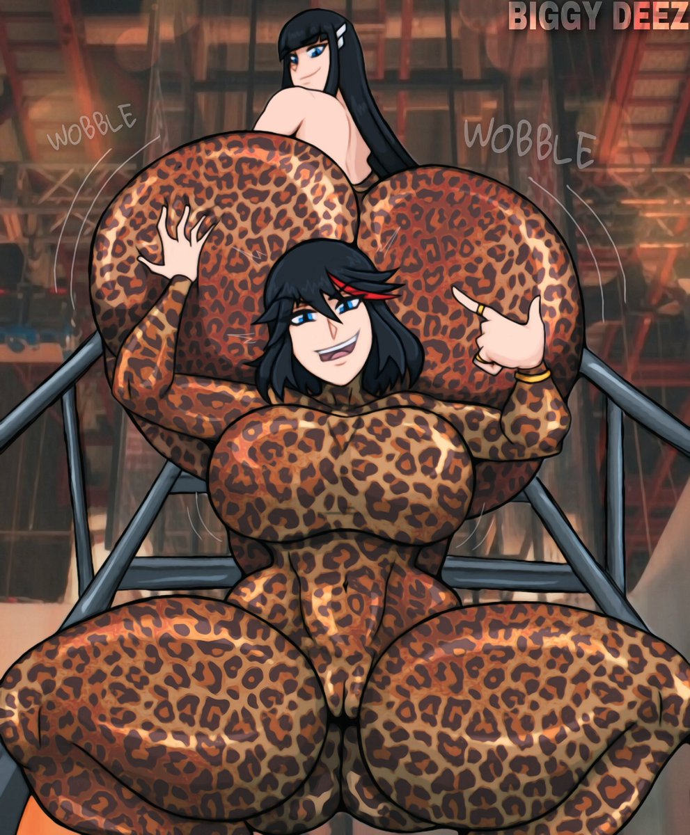 DeezySempai's tweet photo. imagine if it was Ryuko &amp; Satsuki and Ryuko was rapping while Satsuki twerked on her head haha that'd be so funny https://t.co/vUsatZ5kYa
