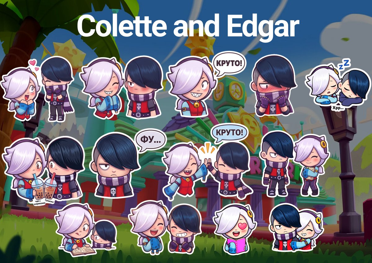 KLUB_Niikaaa24's tweet photo. Hello, Frank, is it possible, with your permission, to use the characters from the game Brawl Stars (Colette and Edgar) to use stickers in the VKontakte application?🥺
I just really want the social network VKontakte to have such wonderful characters.❤️
@FTMKeienburg https://t.co/iHYuAa7hTS