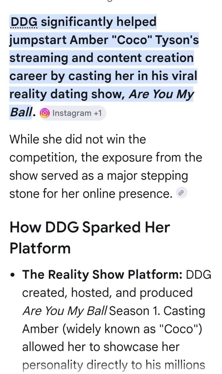 SimFlowerpv's tweet photo. @Noliestold_34 @lil_cien @chizzy_click @Jaden1jsl Google also says DDG gave her a platform https://t.co/SAtQ0c7W4J