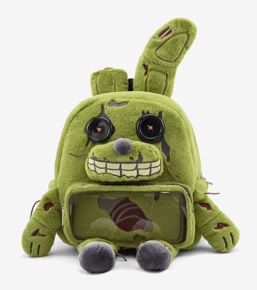 hexbrand's tweet photo. To celebrate the 12 year FNaF anniversary we are going to giveaway 3 Springtrap ITA backpacks! RT and follow for a chance to win! #FNAF https://t.co/U9pVBnEvBk