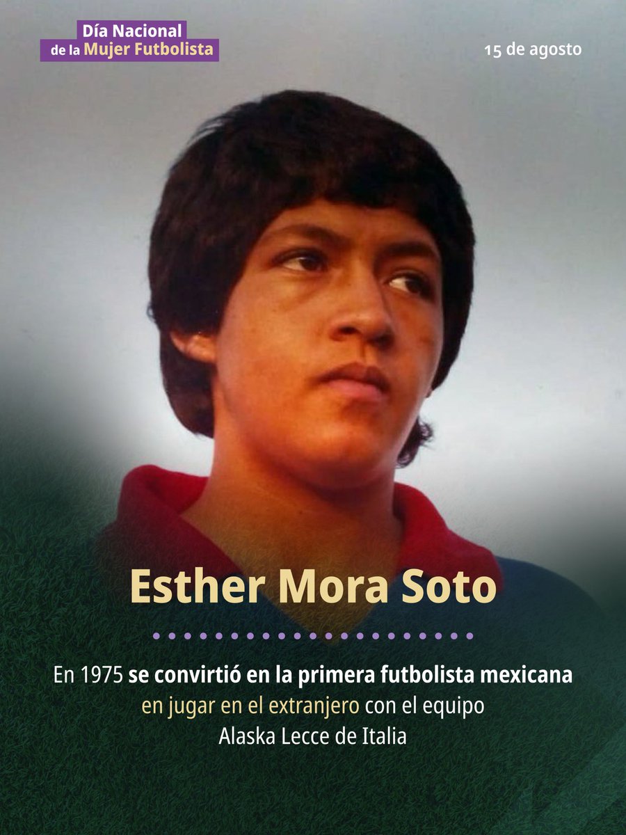 mujeresgobmx's tweet photo. 🔽Conócelas: 

⚽️ Con actuaciones históricas, muchas mujeres han construido la memoria en el futbol mexicano.

En el #DíaNacionalDeLaFutbolista, te presentamos algunas jugadoras que han dejado su huella en la cancha y en la historia de este deporte. https://t.co/ojGprYTC4B