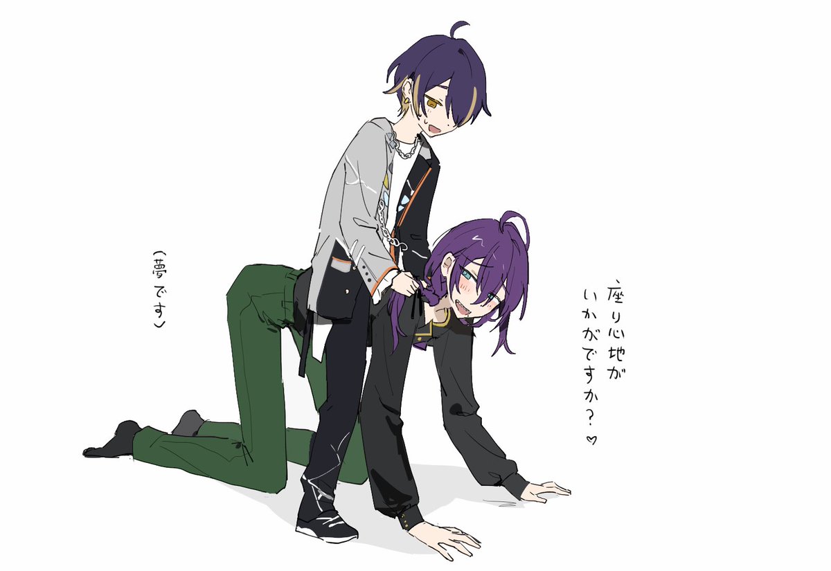 momou_momosaezu's tweet photo. かっこいい忍くんを見るとこういうのを描きたくなる https://t.co/O4LFp1Rota