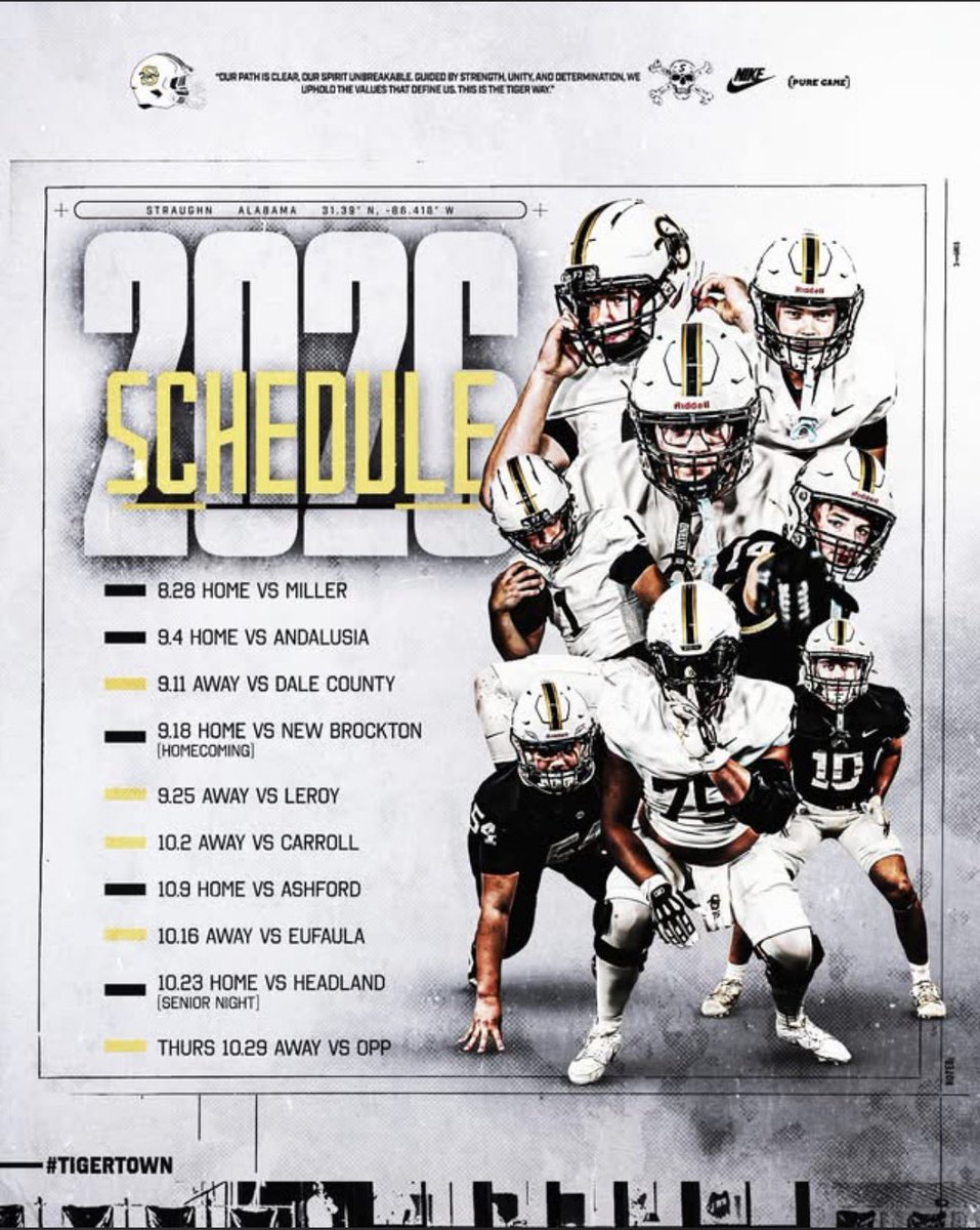 EastonHatcher's tweet photo. 6 days out!⏳⏳#thetigerway @StraughnFootba1 https://t.co/cOE1SiwtiZ