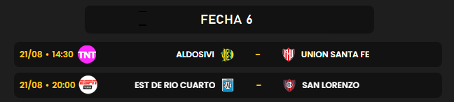 tribugoles's tweet photo. ⚽🔥 ¡ARRANCA LA FECHA 6! 🇦🇷🏆

📊 Estadísticas • 🧠 Trivia • 📅 Agenda
👉 https://t.co/J4hFauoNx2

#Aldosivi #Union #EstudiantesRC #SanLorenzo #LPF #FutbolArgentino #Futbol ⚽🇦🇷 https://t.co/dD12Jy5whv